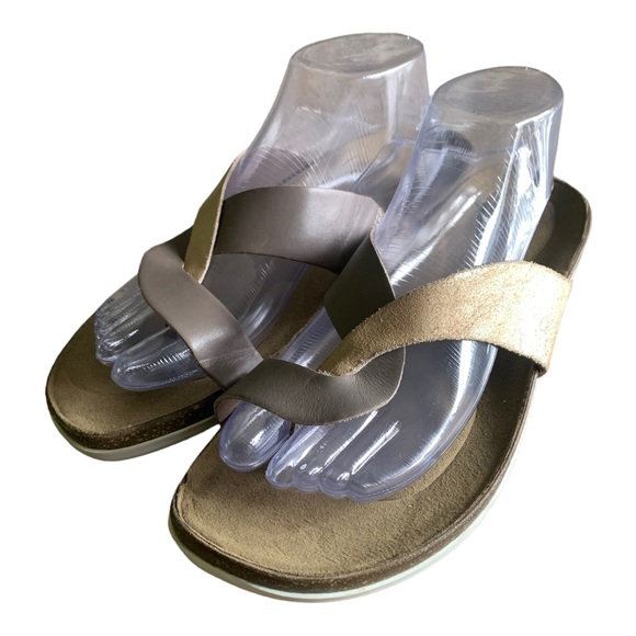 ROCKPORT Women’s Total Motion Romilly Curvy Thong Comfort Sandal Size 10.5 - Picture 1 of 13